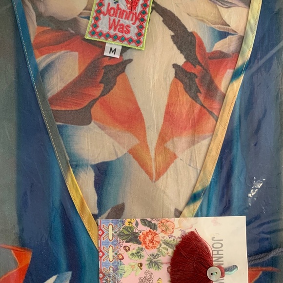 Johnny Was Avery Art Deco tunic size m NWT - Picture 5 of 5